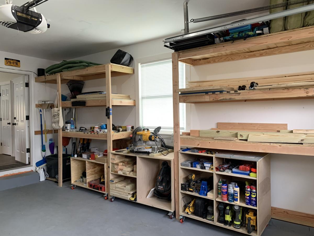 Simple Garage Shelving Ana White